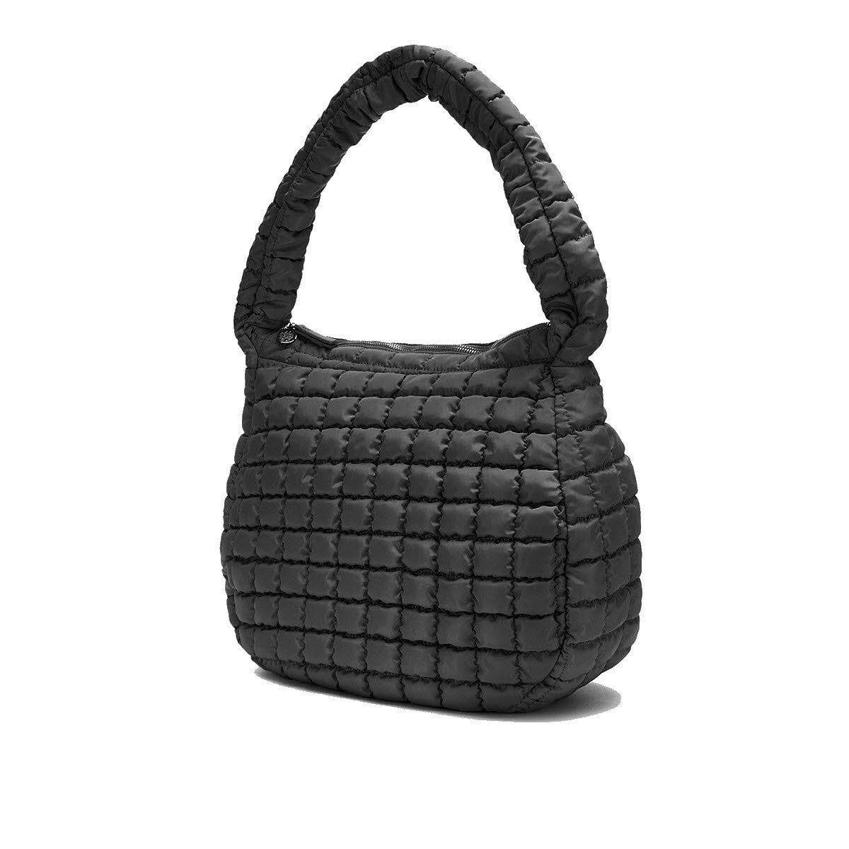 puffer hobo VALENCIA BLACK