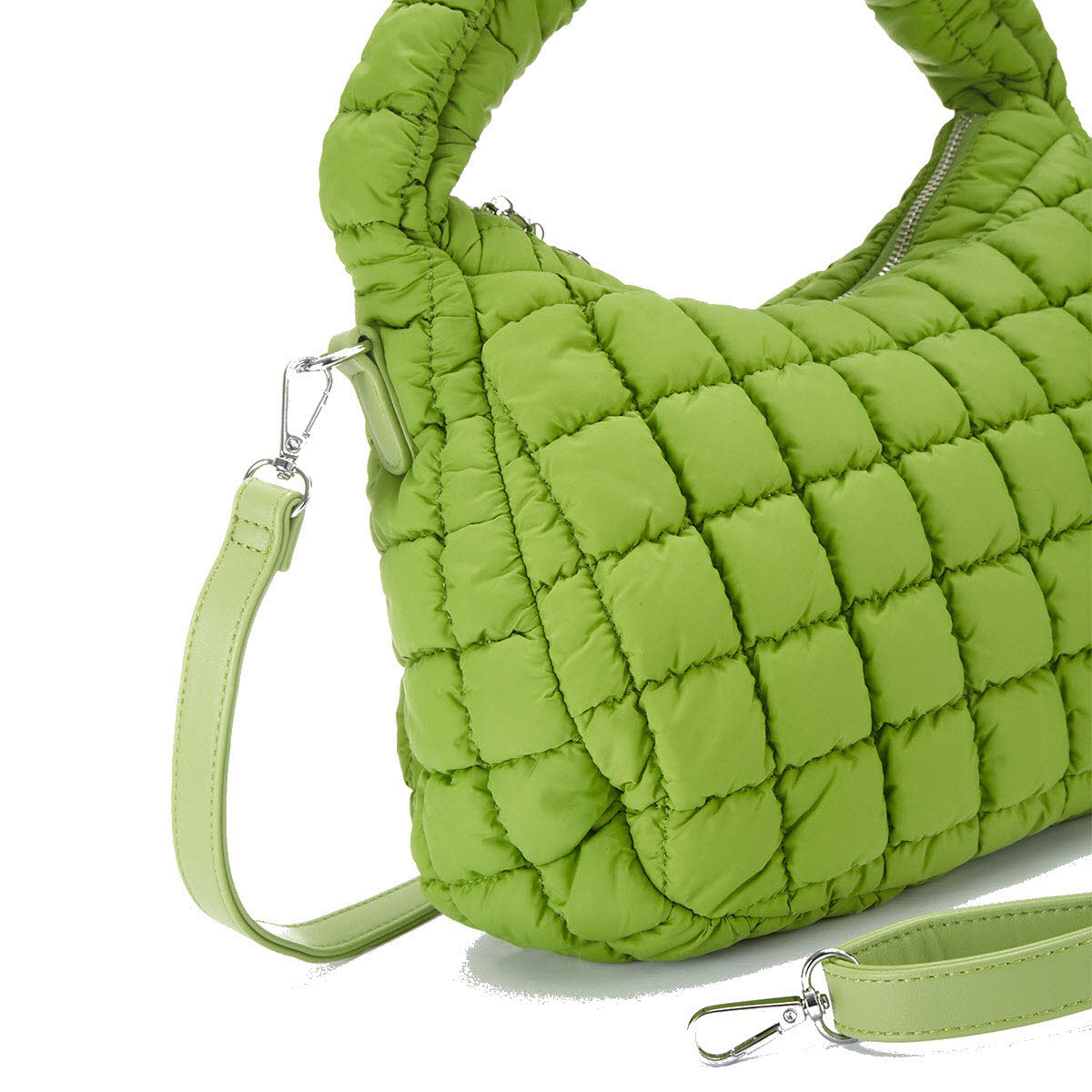 puffer shoulderbag ALICANTE LIGHT GREEN
