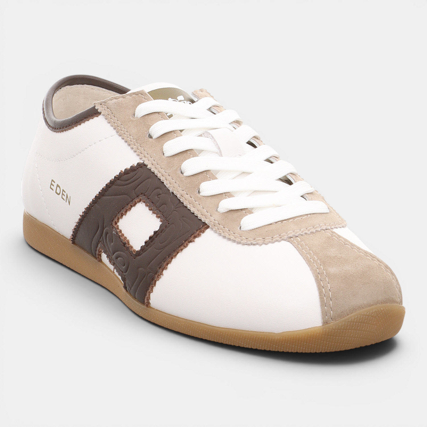 MIYA DK BROWN/WHITE