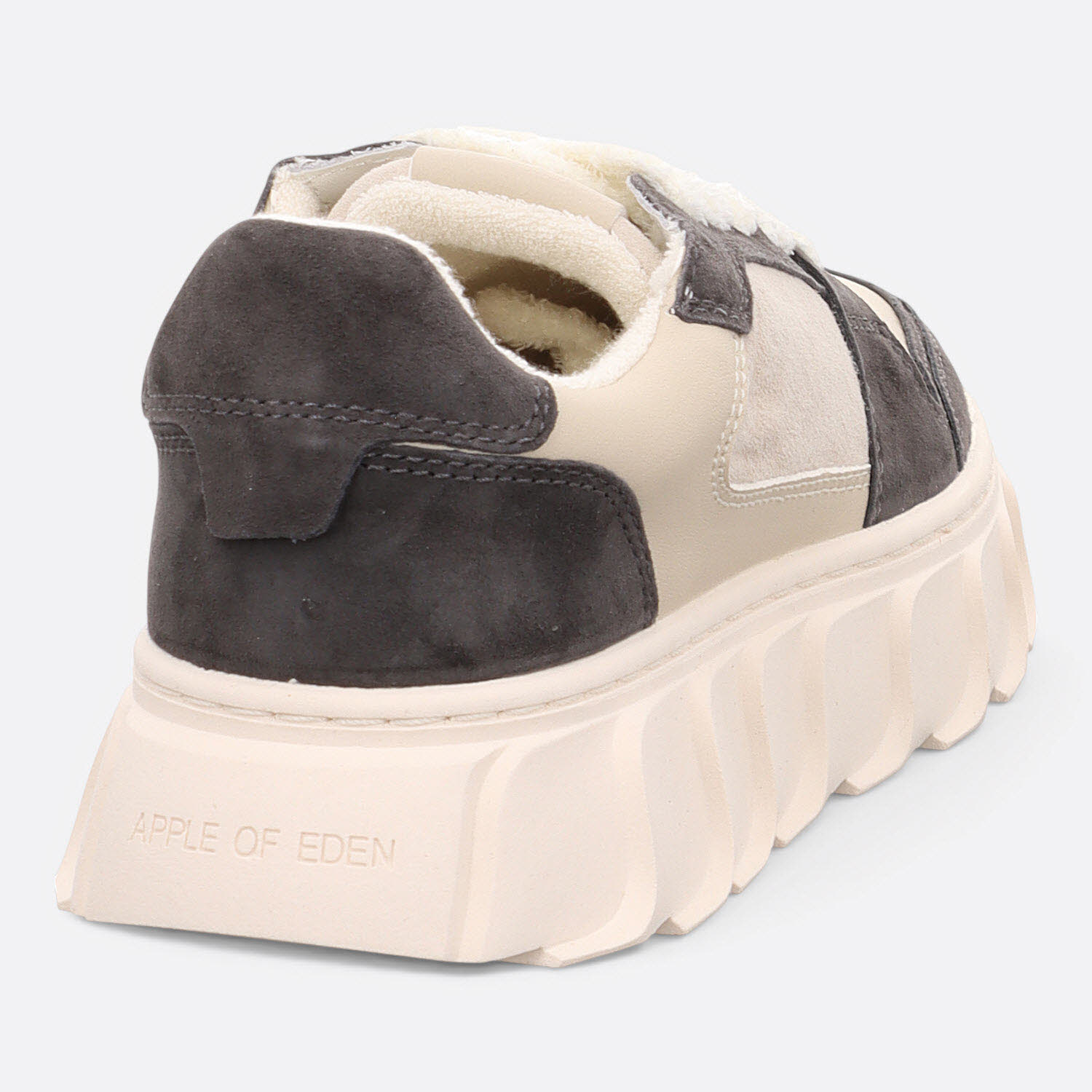 Apple of Eden LONDON Sneaker in Dunkelgrau/Ivory – Bild 4 von 6