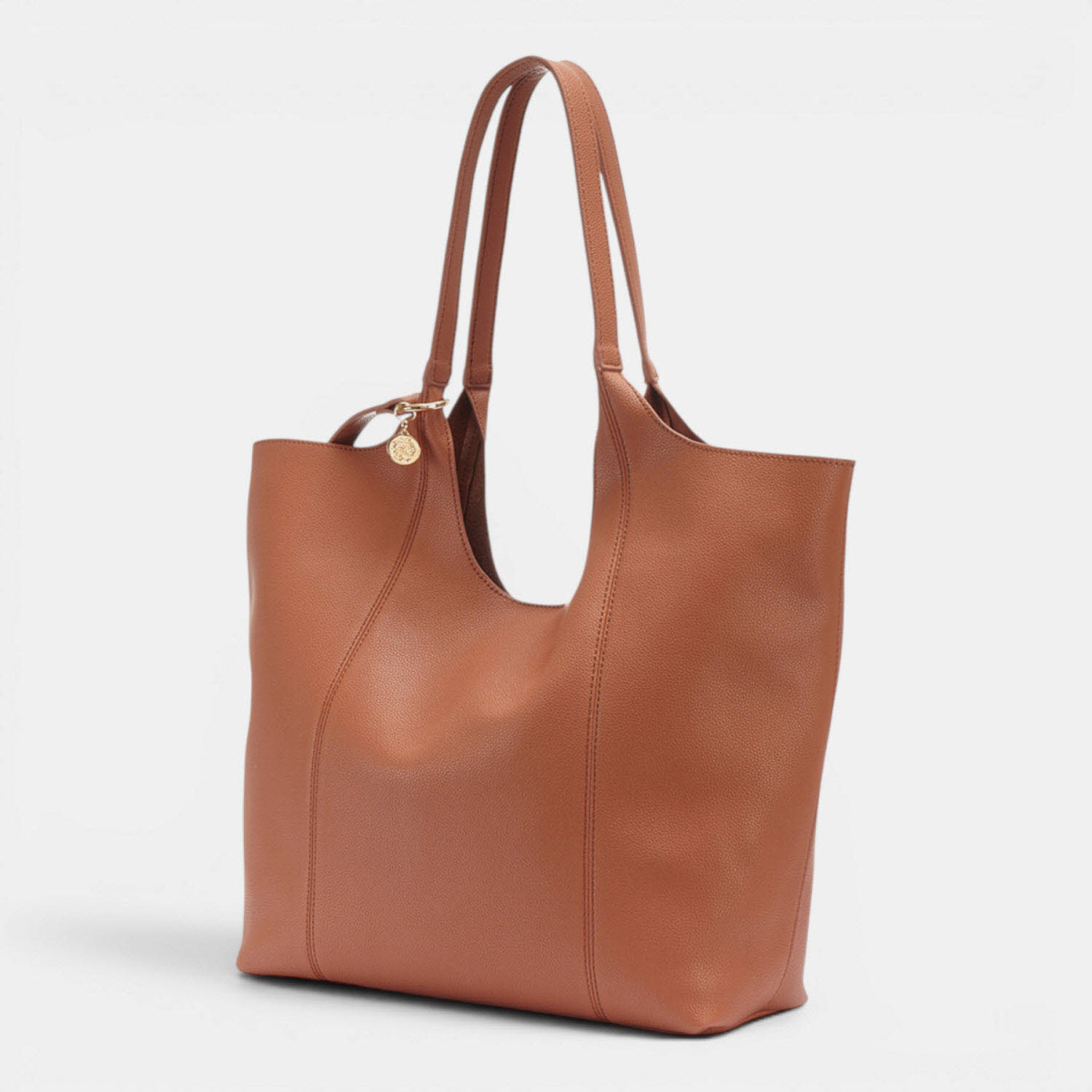 hobo grainy VALETTA COGNAC