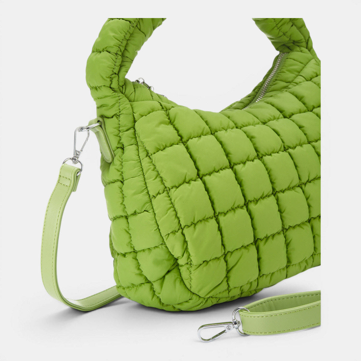 puffer shoulderbag ALICANTE LIGHT GREEN