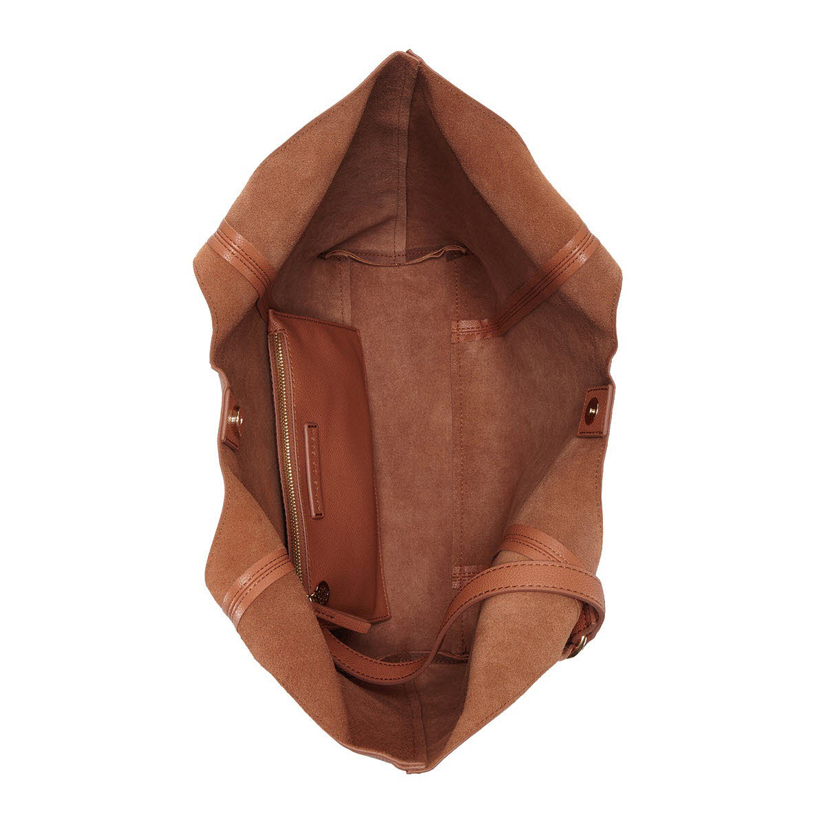 hobo grainy VALETTA COGNAC