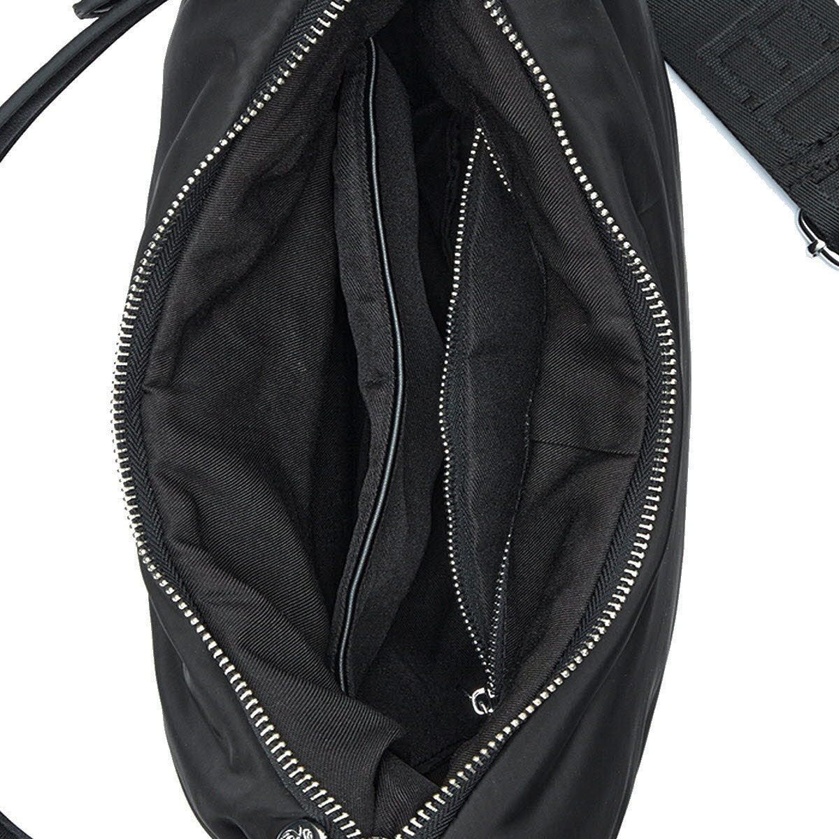 puffer hobo PORTO BLACK
