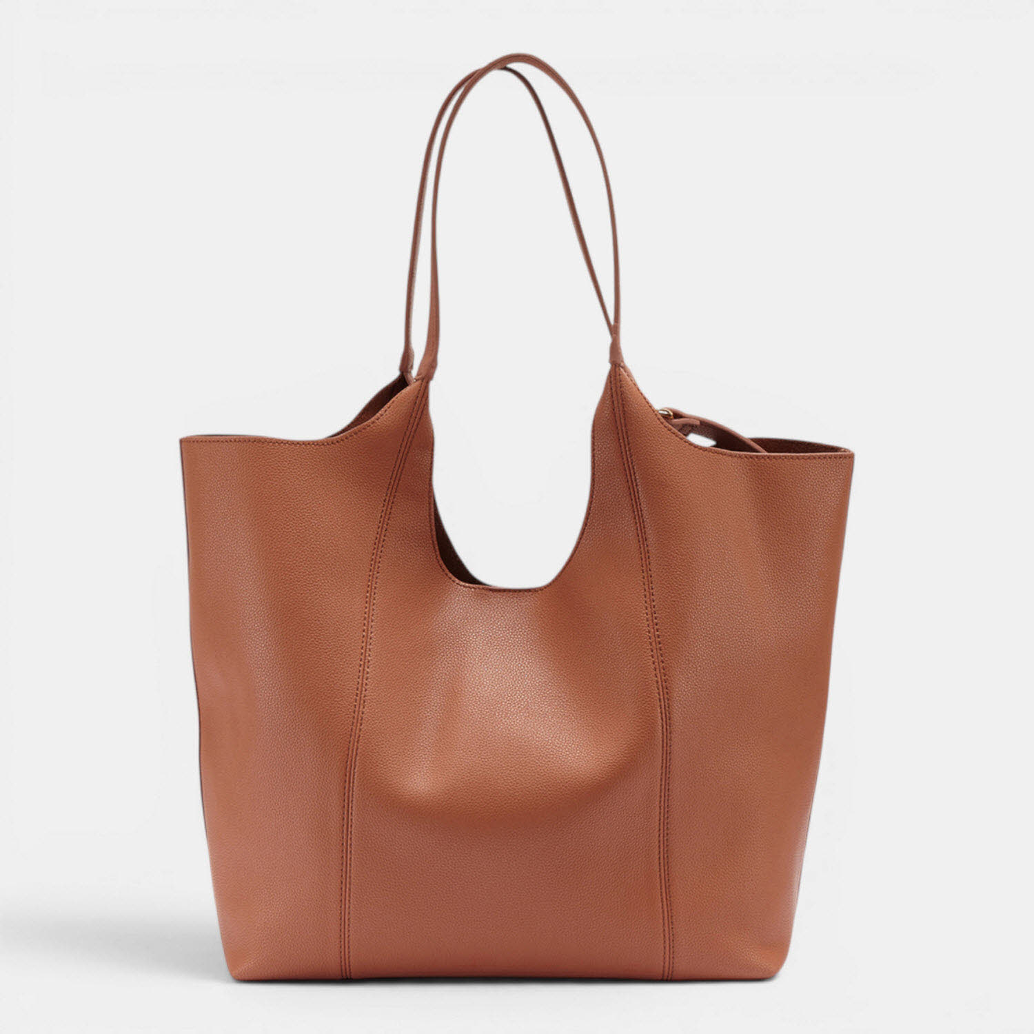 hobo grainy VALETTA COGNAC