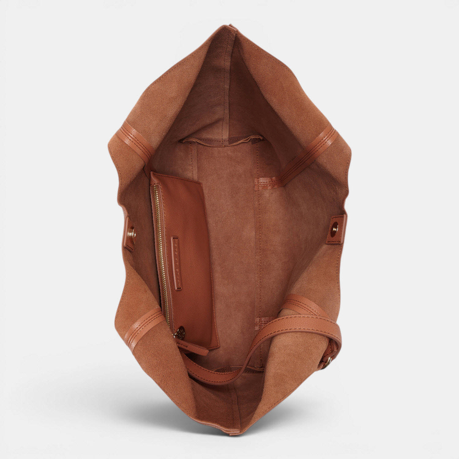 hobo grainy VALETTA COGNAC