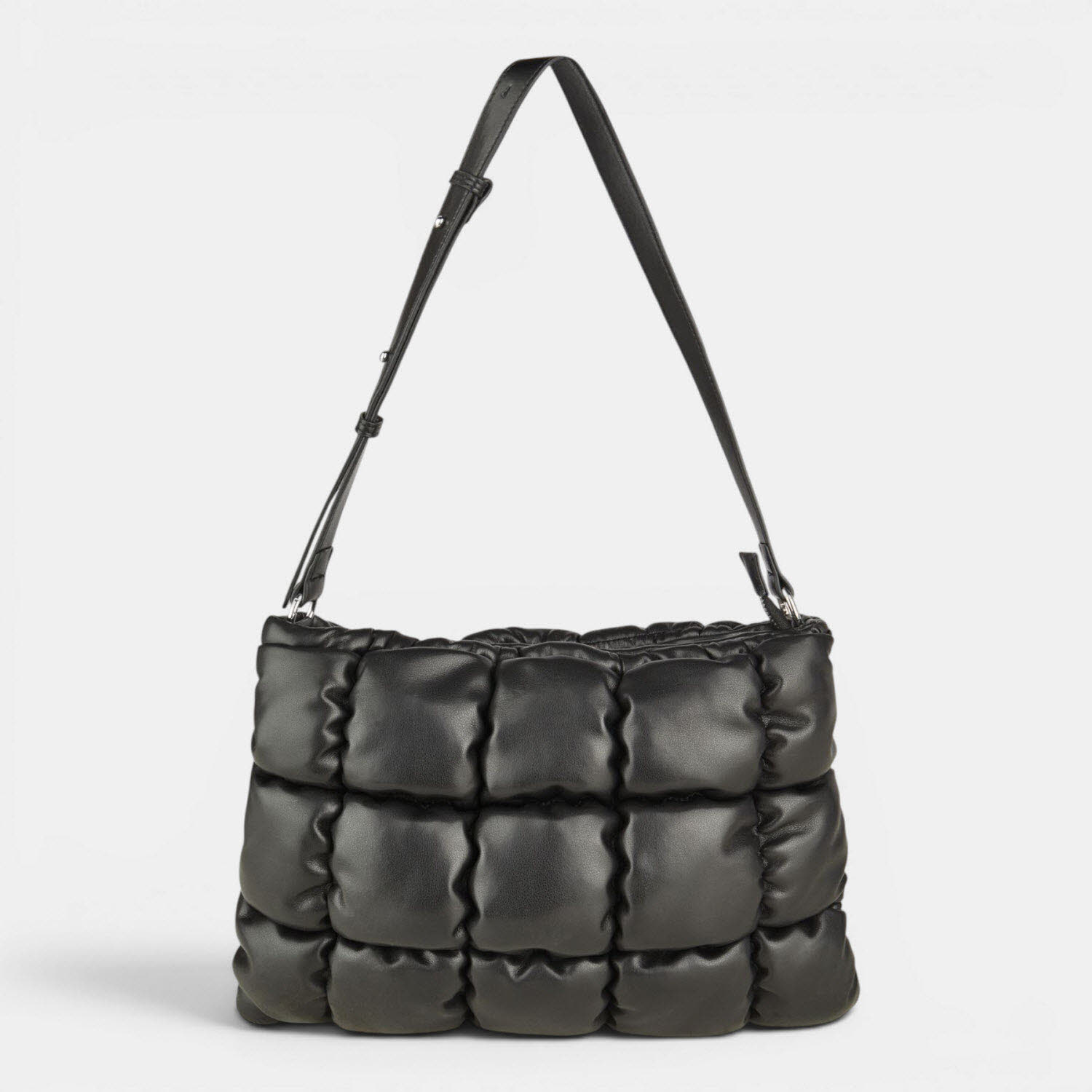 puffer clutch GARDA BLACK
