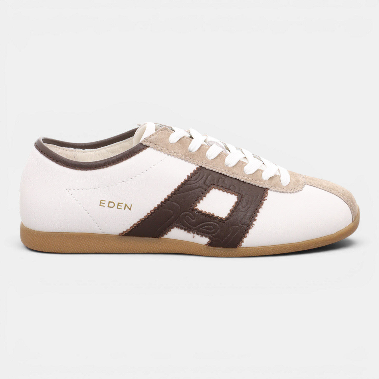 MIYA DK BROWN/WHITE