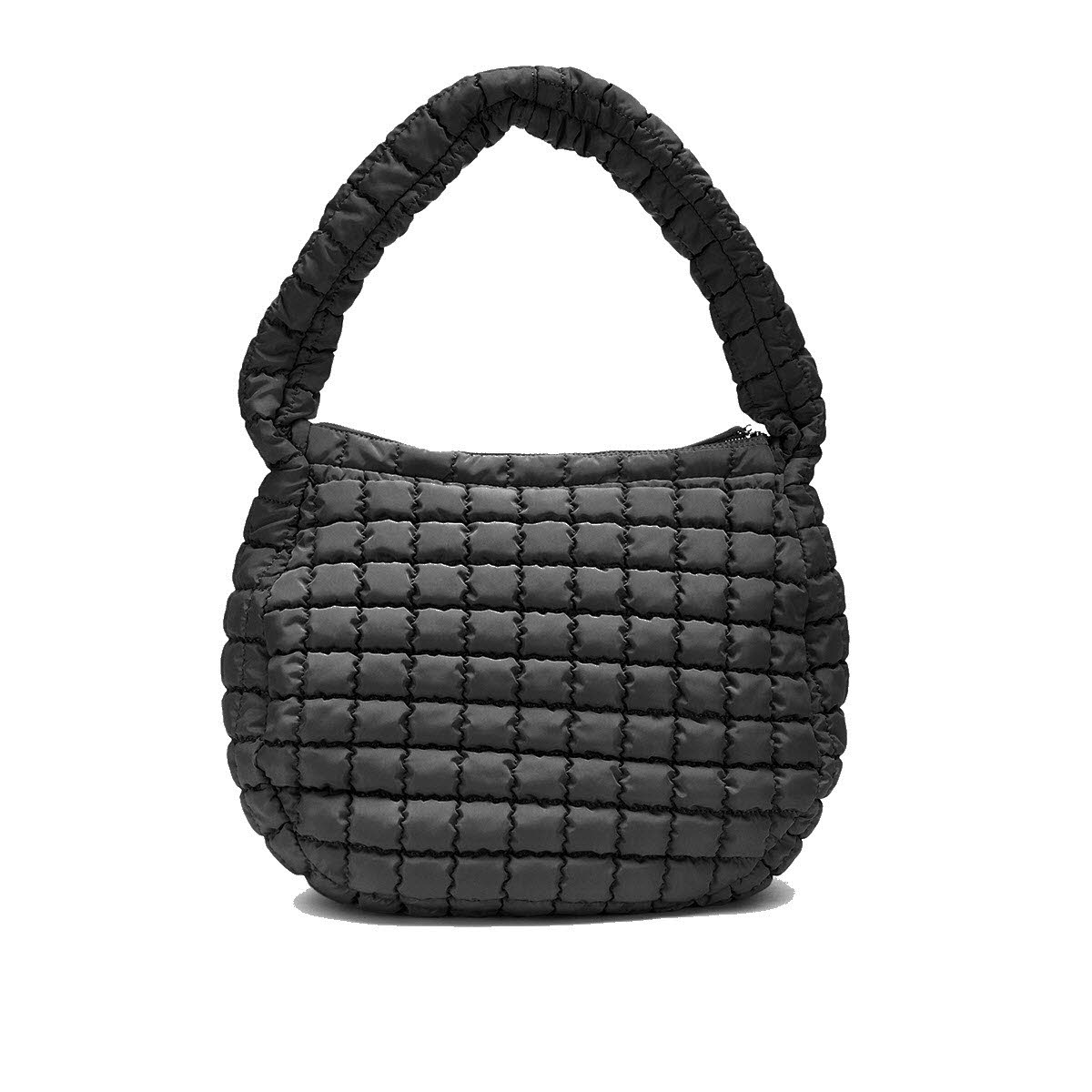 puffer hobo VALENCIA BLACK