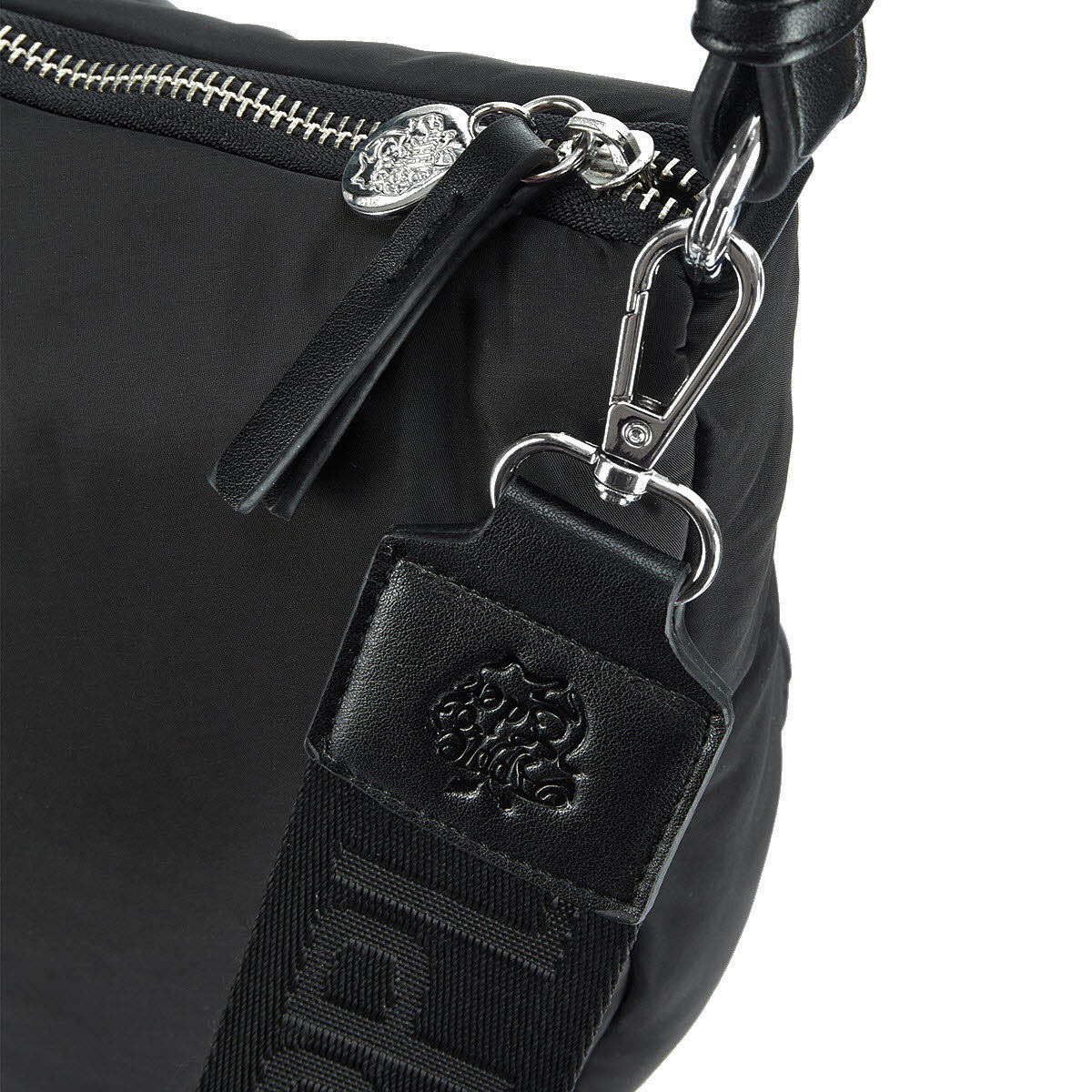 puffer hobo PORTO BLACK